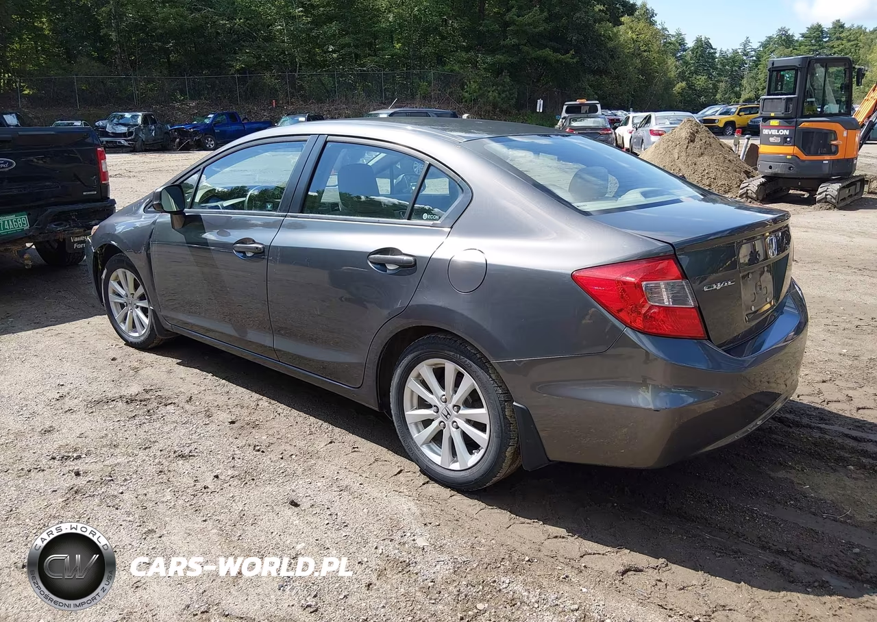 2012 Honda Civic Ex VIN:2HGFB2F80CH502022 - 3