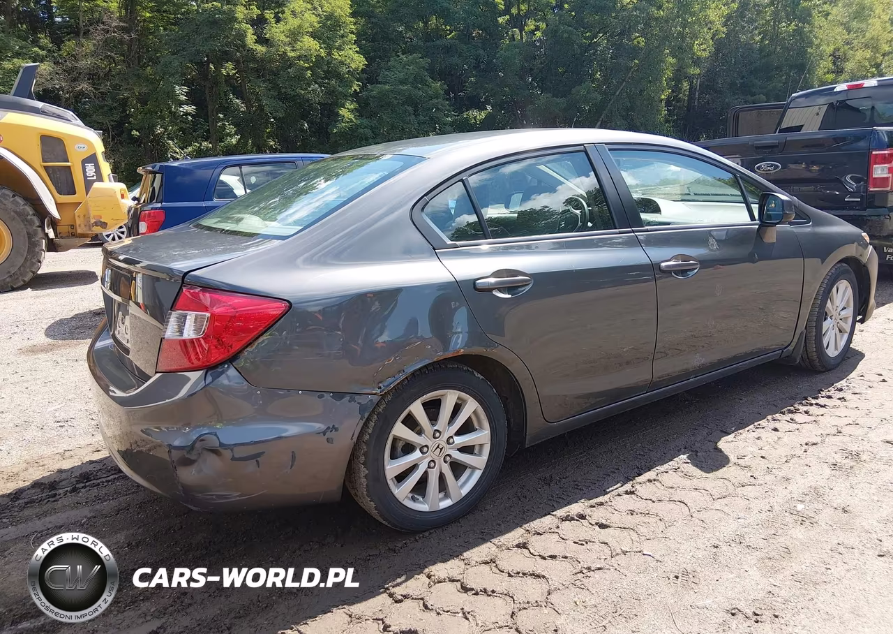2012 Honda Civic Ex VIN:2HGFB2F80CH502022 - 4