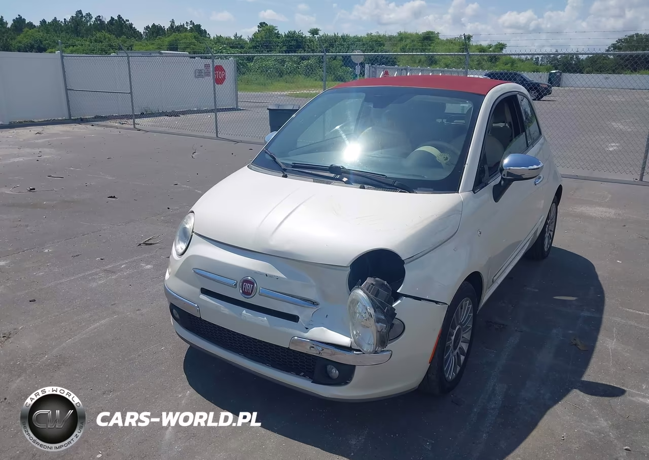 2013 Fiat 500C Lounge VIN:3C3CFFER8DT612174 - 2