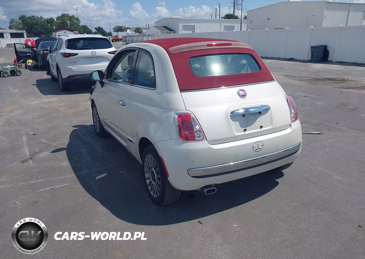 2013 Fiat 500C Lounge VIN:3C3CFFER8DT612174 - 3