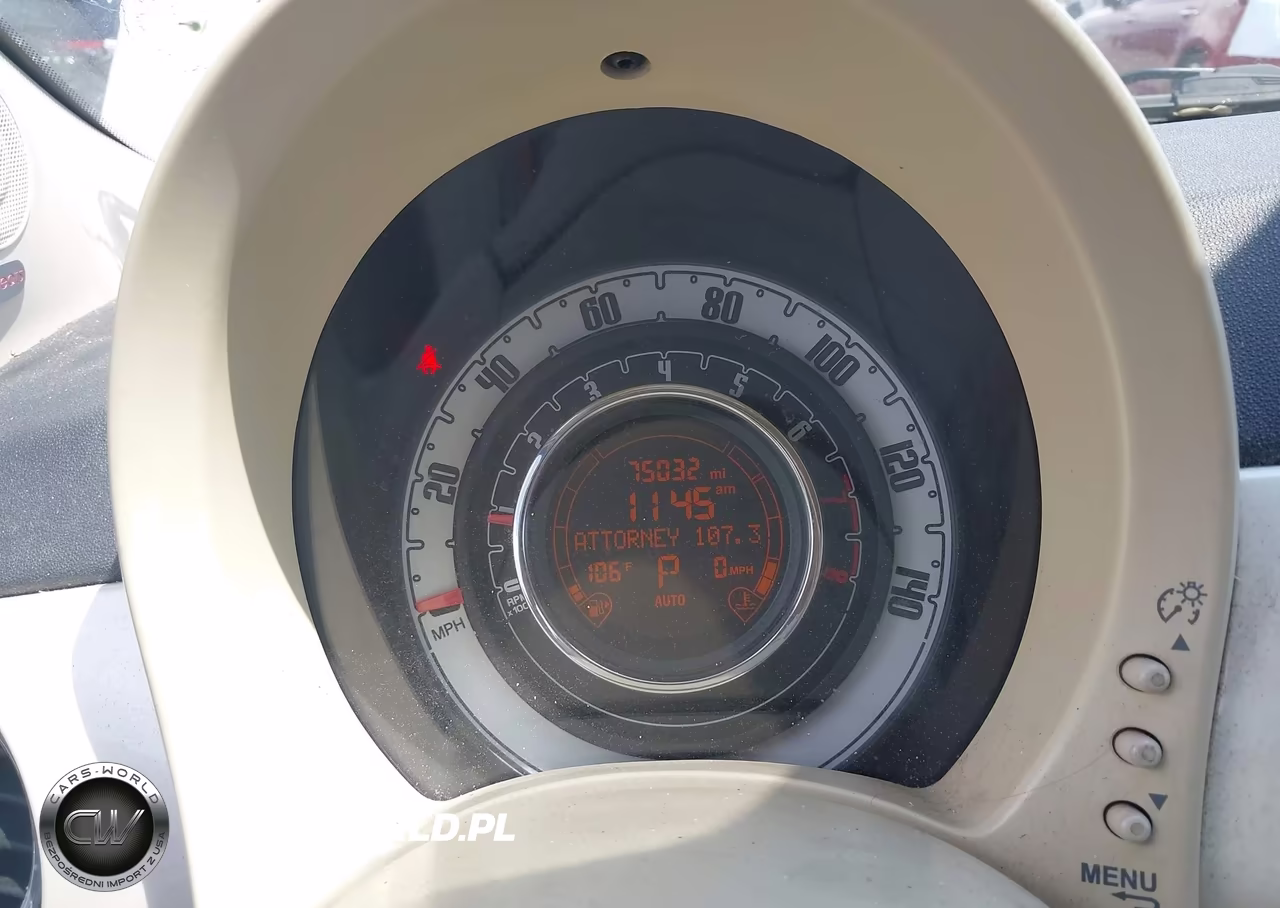 2013 Fiat 500C Lounge VIN:3C3CFFER8DT612174 - 7