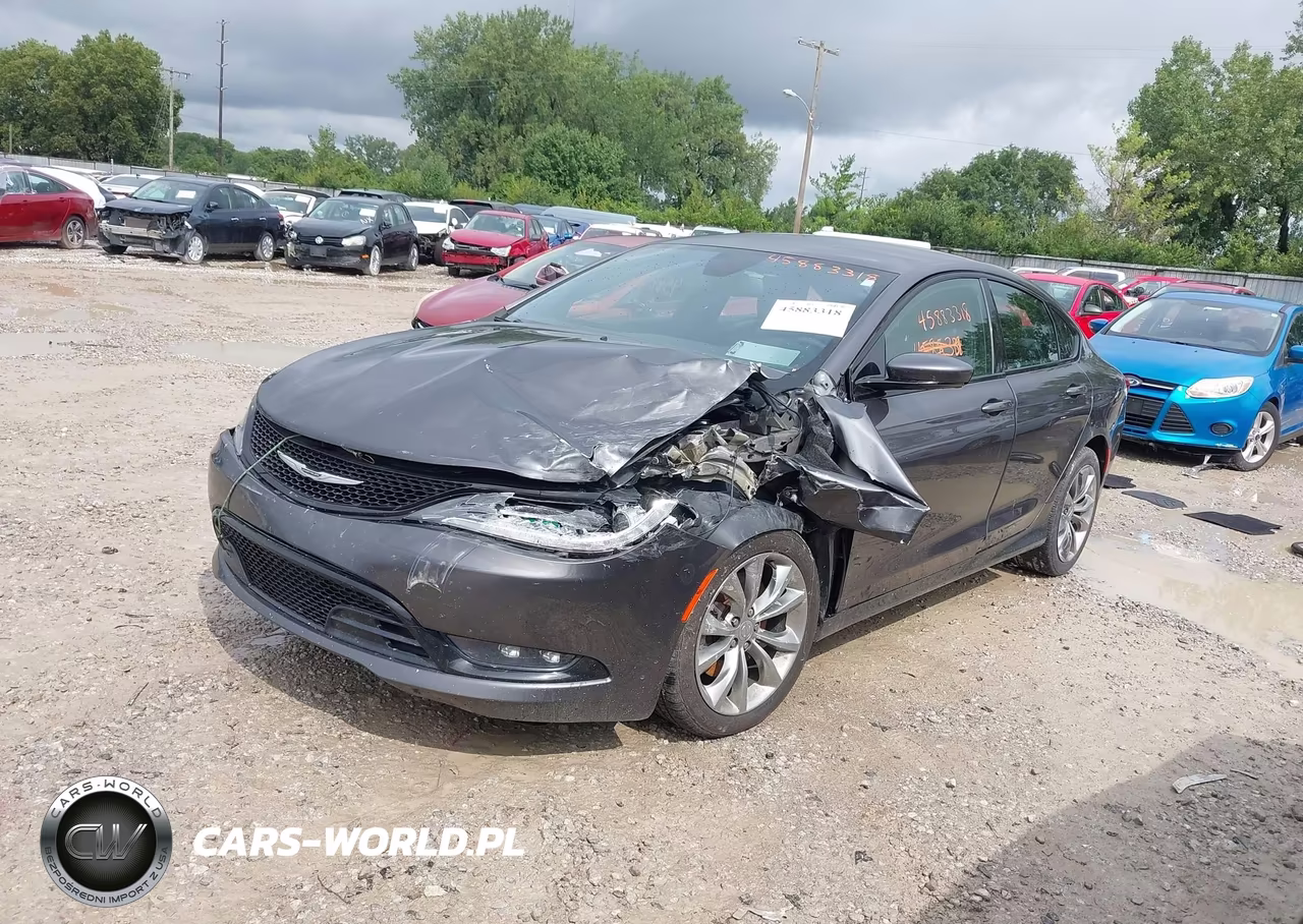 2015 Chrysler 200 S VIN:1C3CCCDG2FN627912 - 2