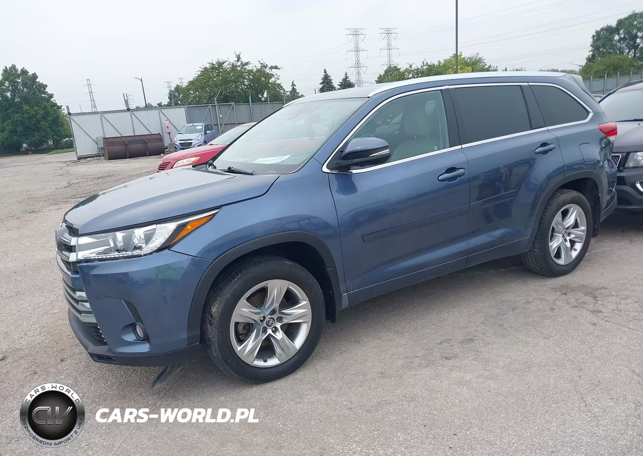 2018 Toyota Highlander Limited VIN:5TDDZRFH8JS889525 - 2