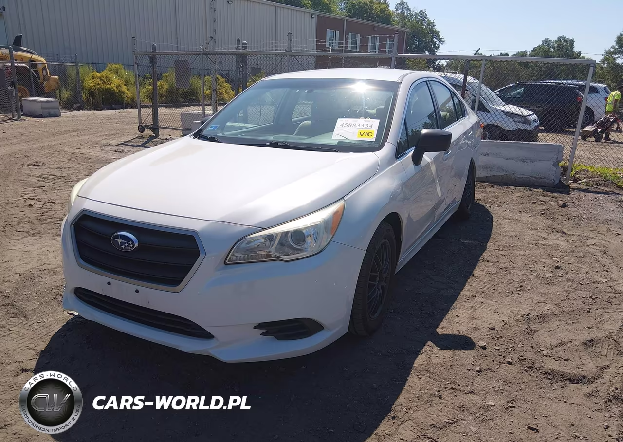 2015 Subaru Legacy 2.5I VIN:4S3BNAA63F3013951 - 2
