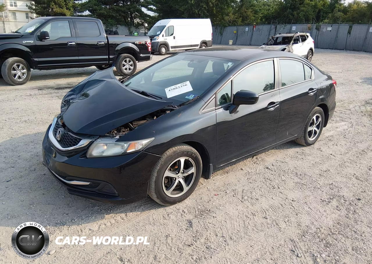 2015 Honda Civic Se VIN:19XFB2F78FE249070 - 2