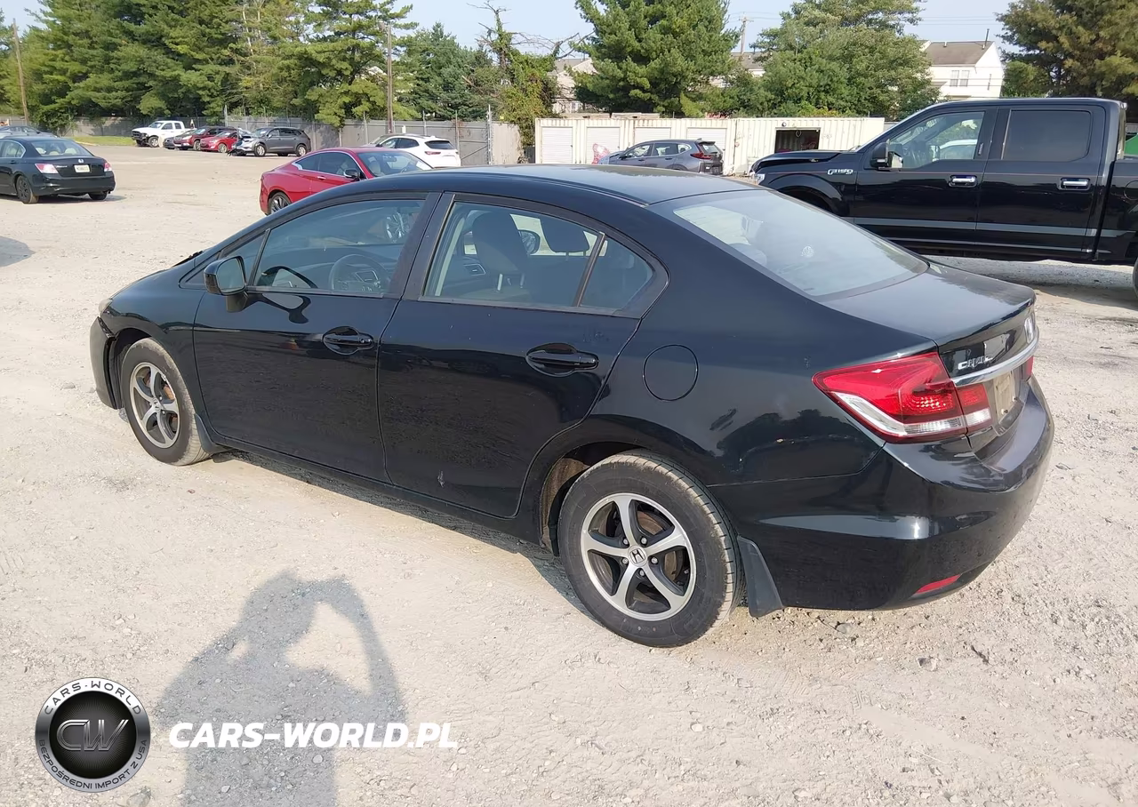 2015 Honda Civic Se VIN:19XFB2F78FE249070 - 3
