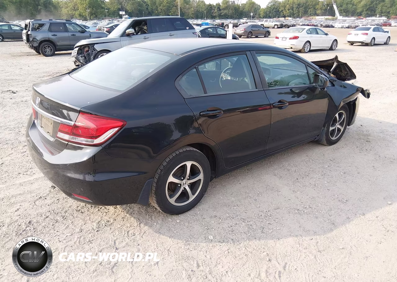 2015 Honda Civic Se VIN:19XFB2F78FE249070 - 4