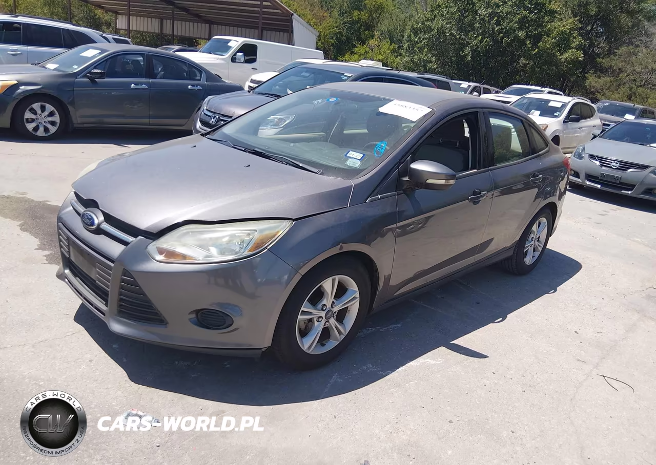 2014 Ford Focus Se VIN:1FADP3F22EL460134 - 2