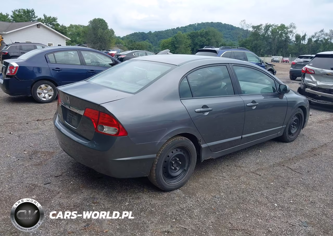 2009 Honda Civic Lx VIN:2HGFA16549H358096 - 4