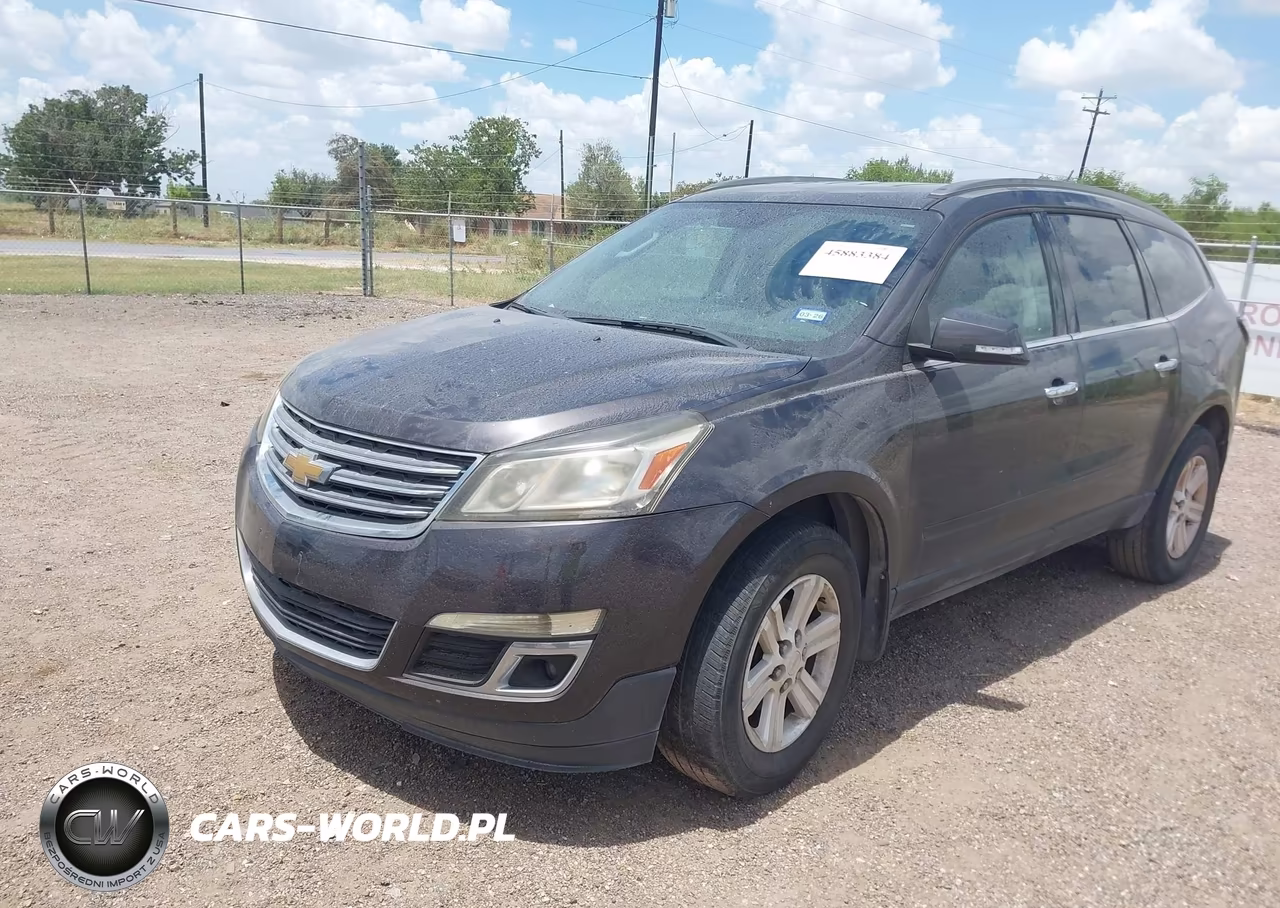 2014 Chevrolet Traverse 2Lt VIN:1GNKRHKD2EJ322306 - 2