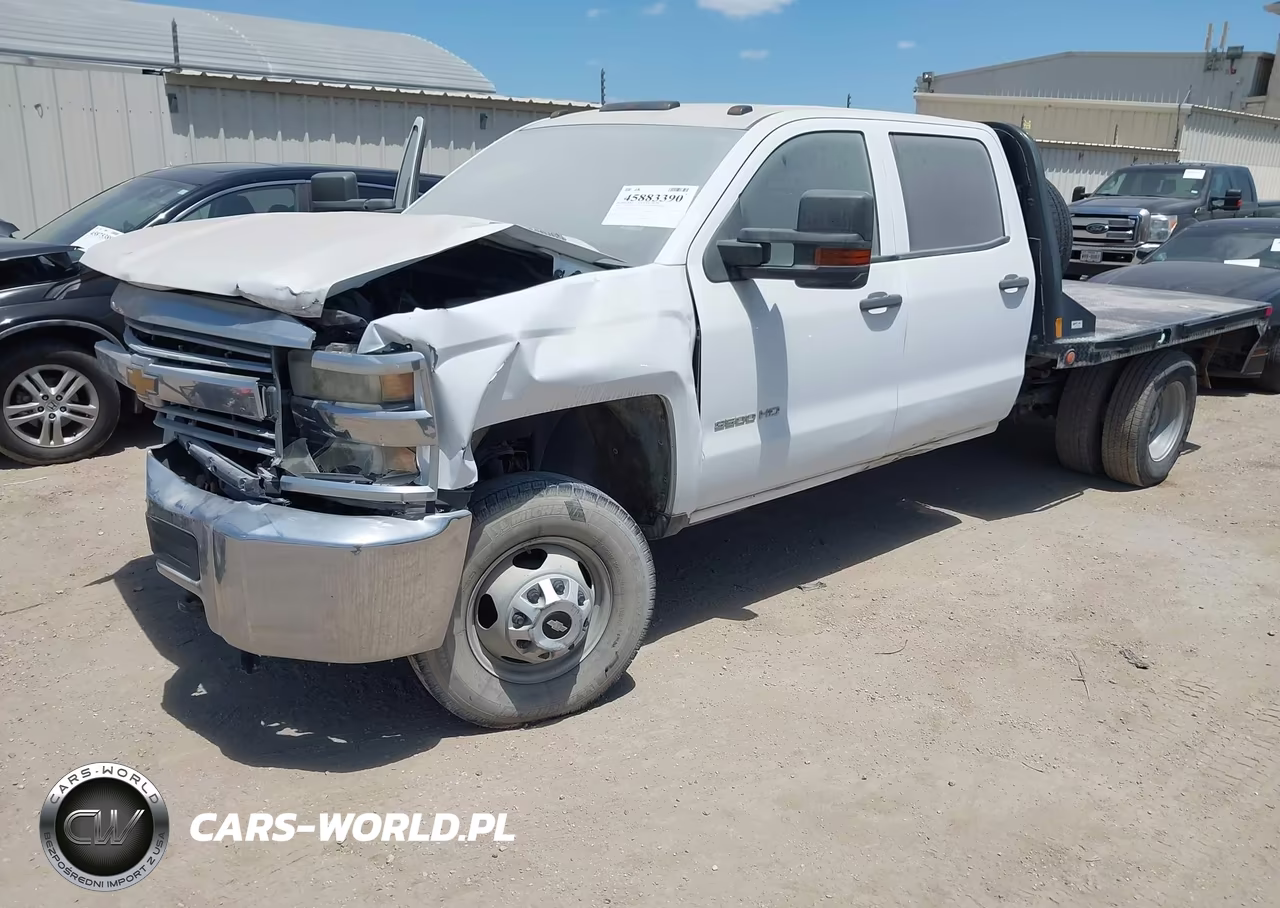 2015 Chevrolet Silverado 3500Hd Chassis Wt VIN:1GB4CYC80FF616638 - 2