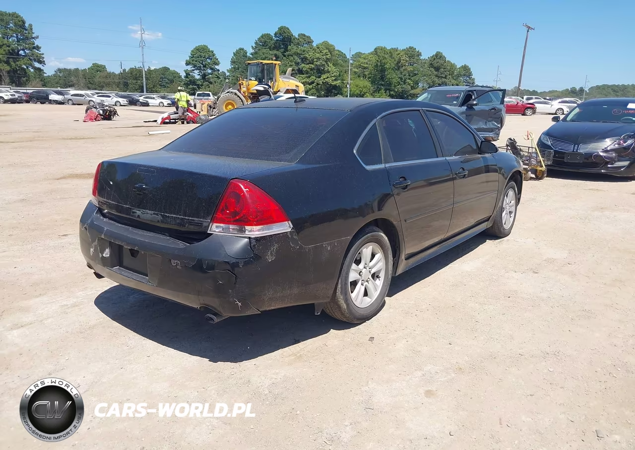 2012 Chevrolet Impala Ls VIN:2G1WF5E3XC1146870 - 4