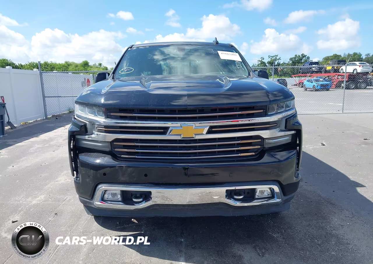 2021 Chevrolet Silverado C1500 High Country VIN:1GCPWFET5MZ291843 - 12