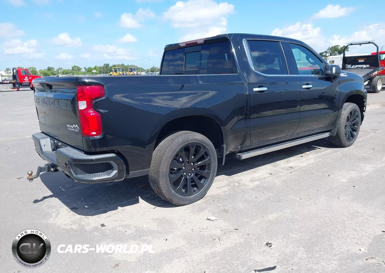 2021 Chevrolet Silverado C1500 High Country VIN:1GCPWFET5MZ291843 - 4