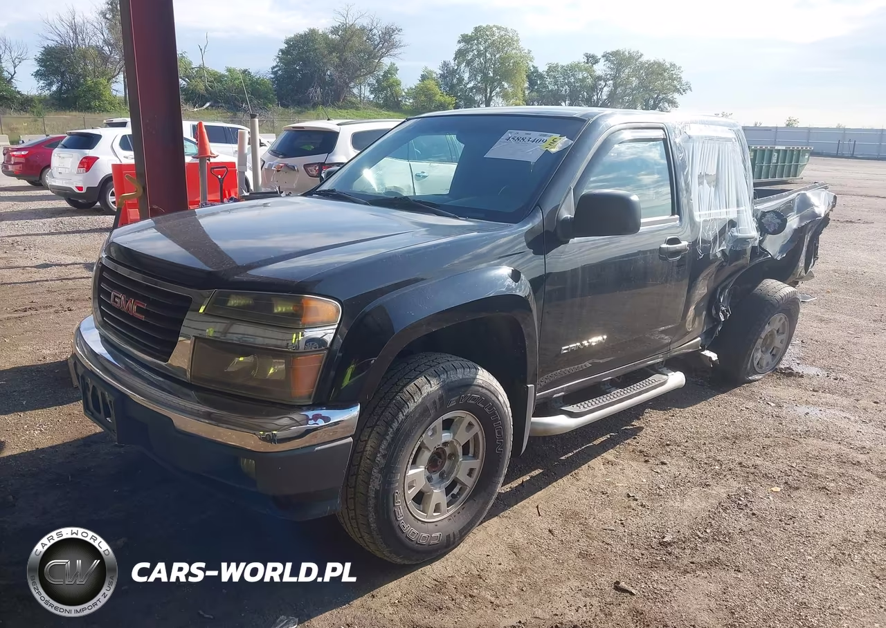 2005 GMC Canyon Sle VIN:1GTDT136758105111 - 2
