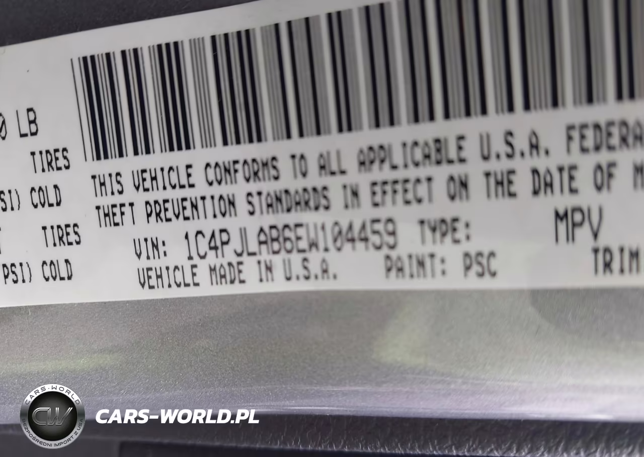 2014 Jeep Cherokee Sport VIN:1C4PJLAB6EW104459 - 9
