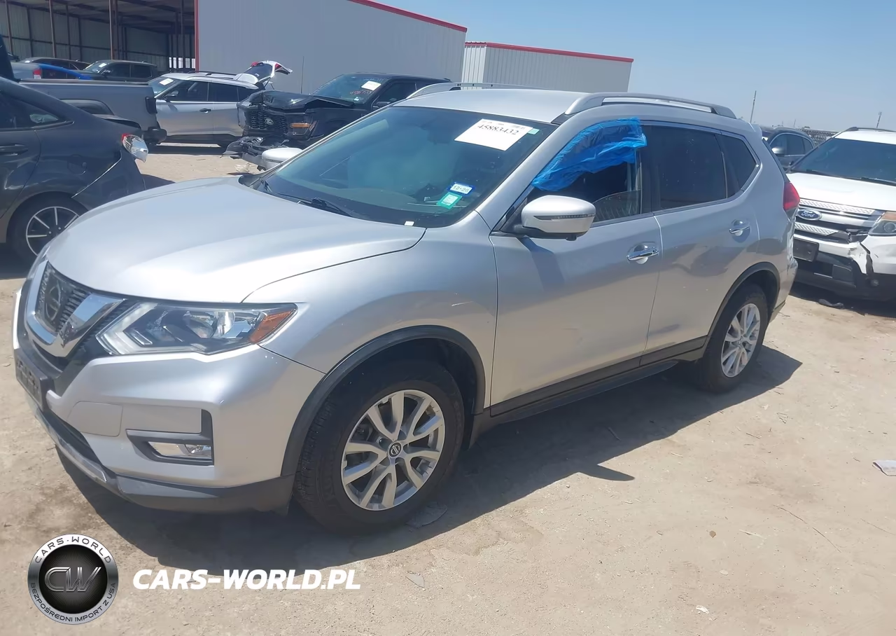 2017 Nissan Rogue Sv VIN:KNMAT2MT3HP596591 - 2
