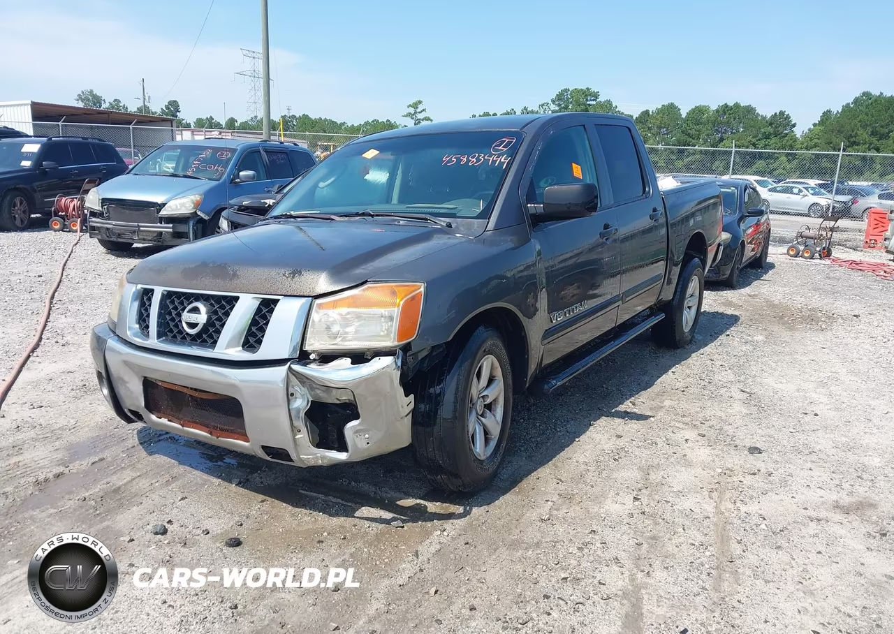 2010 Nissan Titan Se VIN:1N6BA0ED7AN326171 - 2