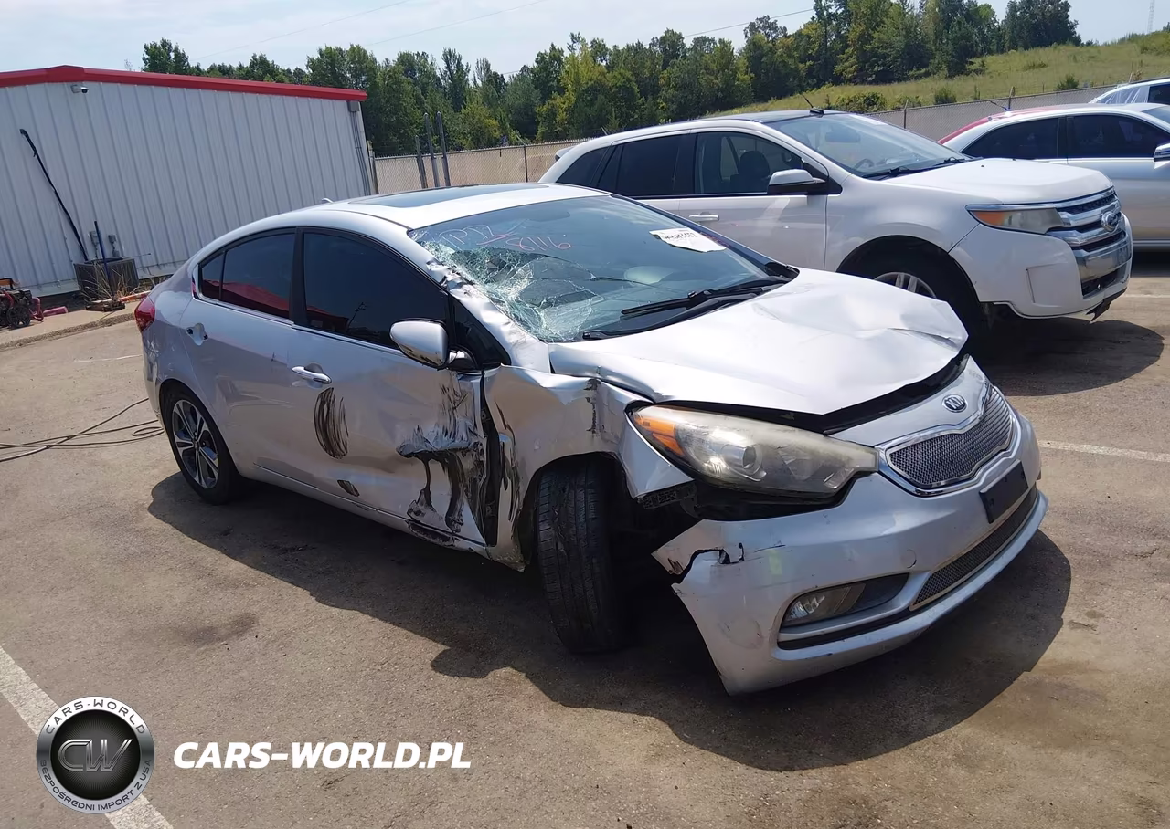 2016 Kia Forte Ex VIN:KNAFZ4A84G5613387 - 1