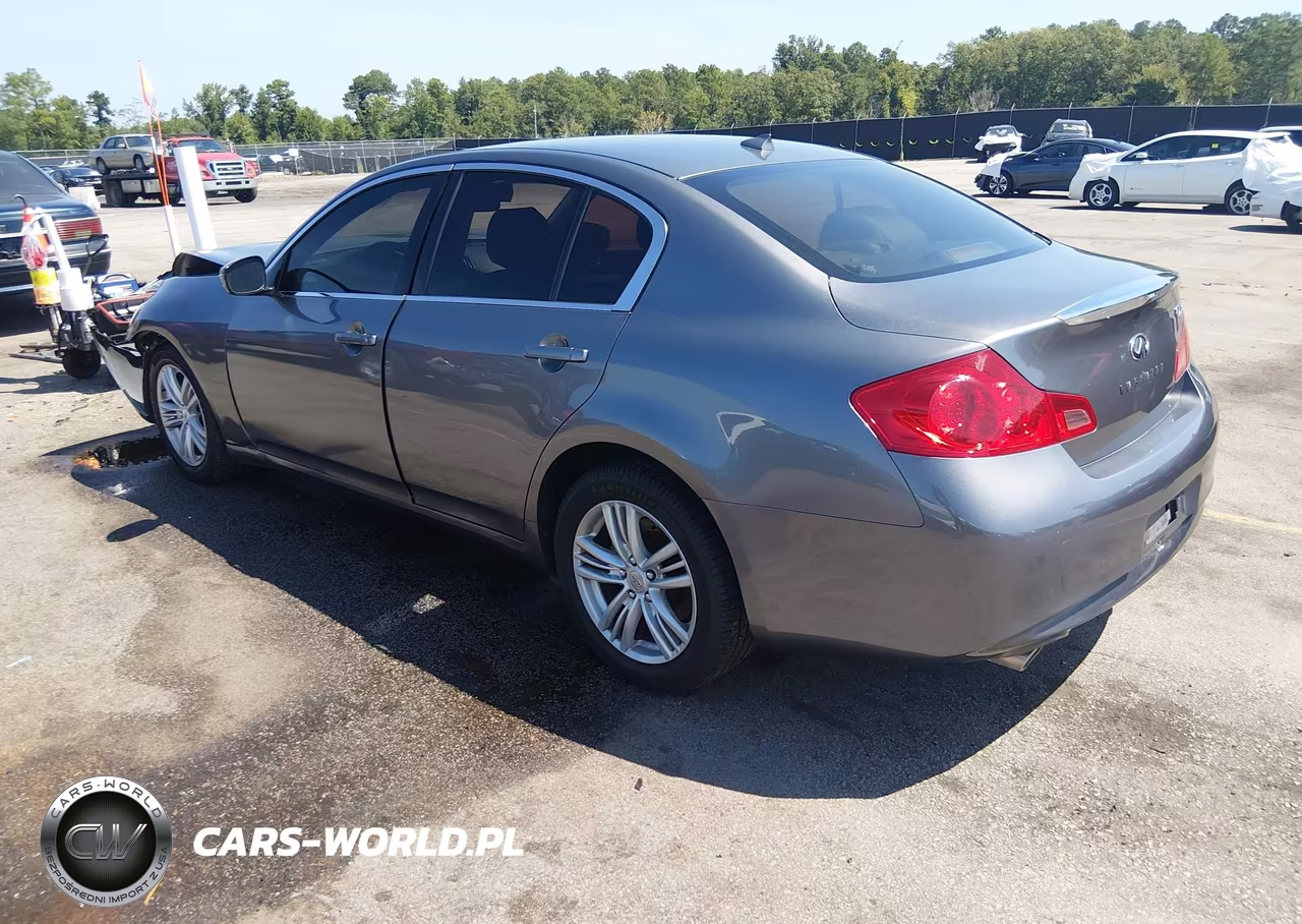 2012 Infiniti G25X VIN:JN1DV6AR0CM861245 - 3