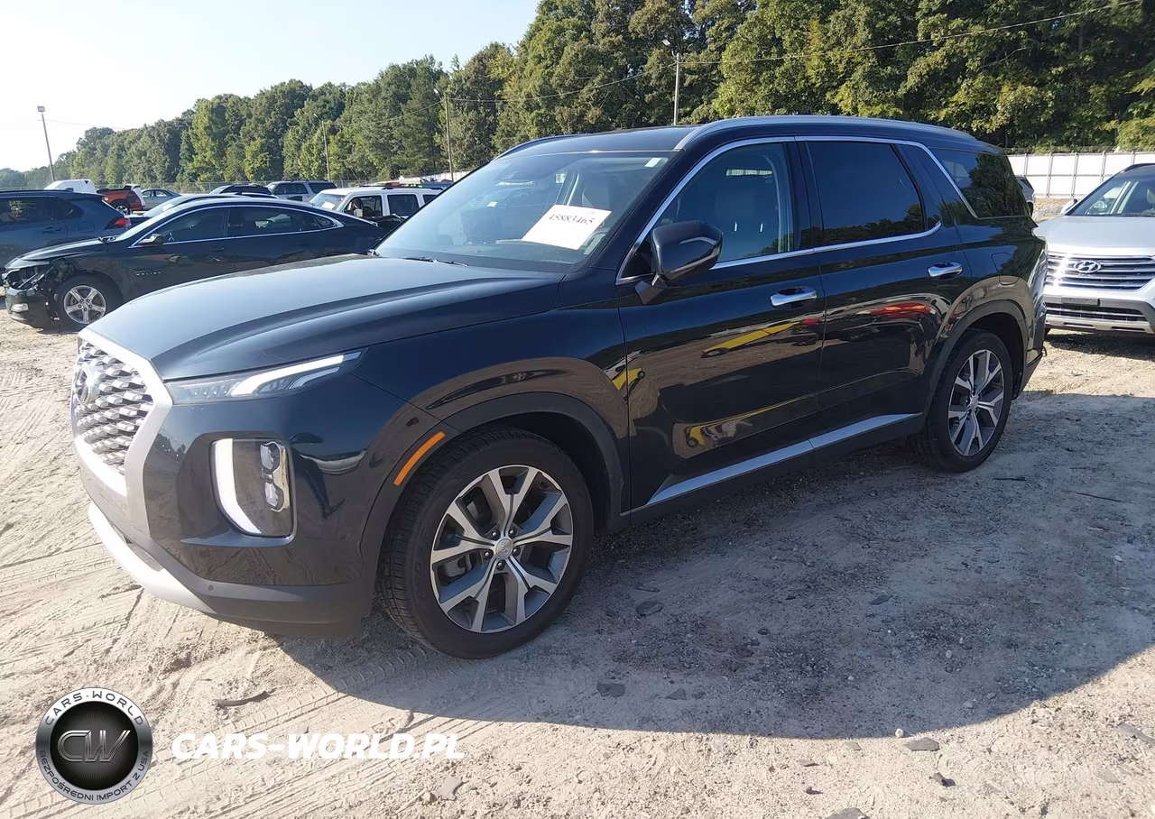 2022 Hyundai Palisade Sel VIN:KM8R44HE9NU424775 - 2