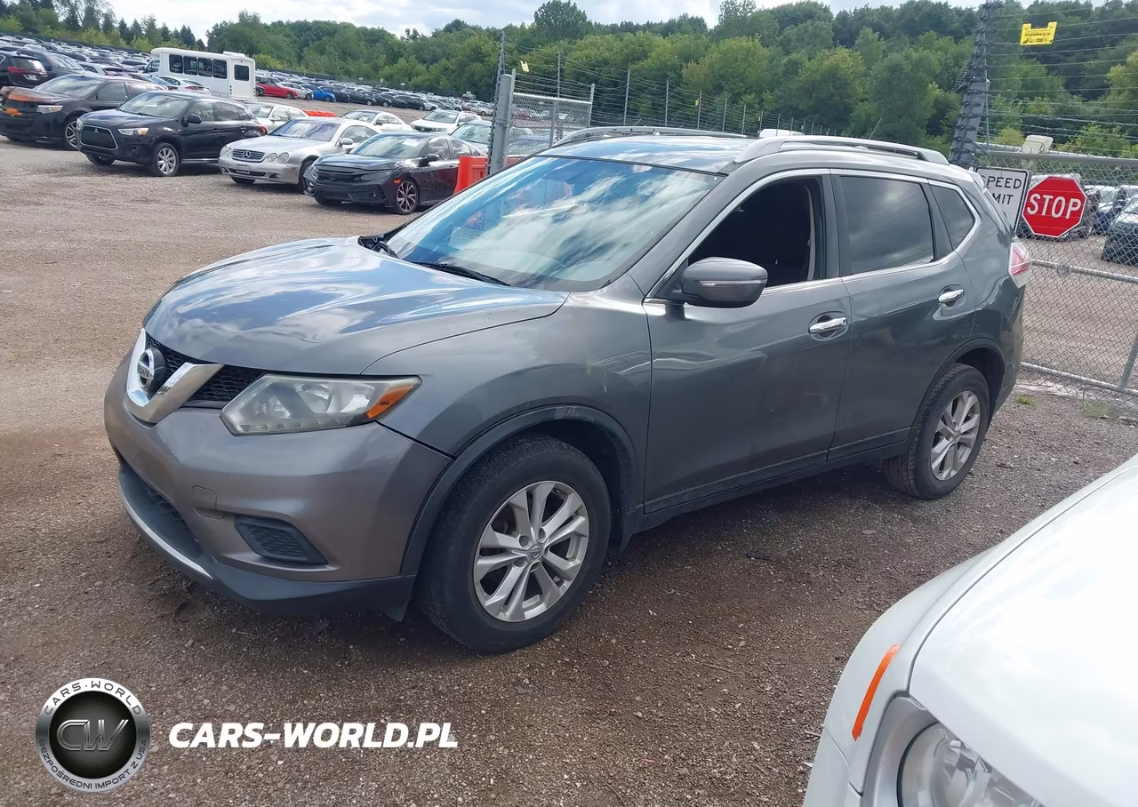 2015 Nissan Rogue Sv VIN:5N1AT2MV6FC821085 - 2