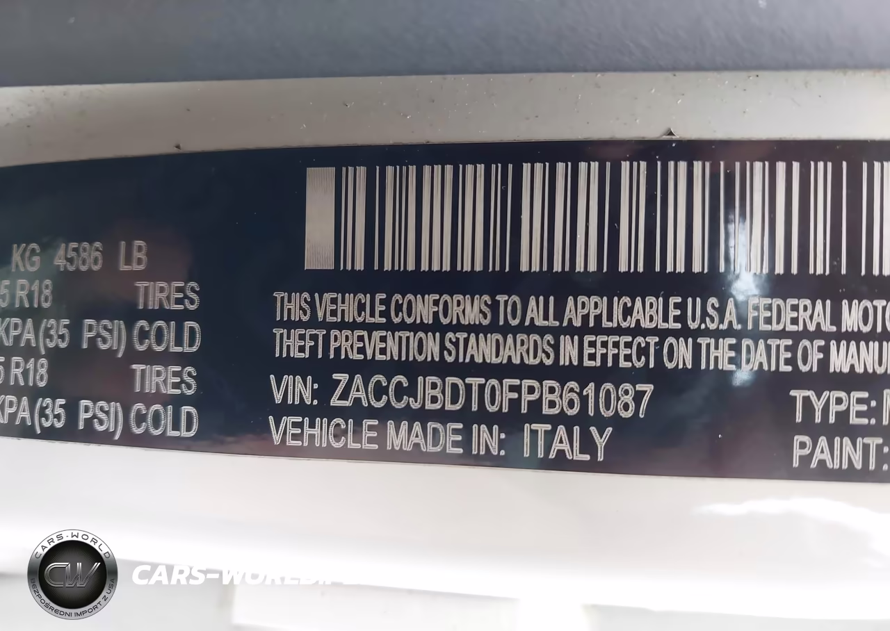 2015 Jeep Renegade Limited VIN:ZACCJBDT0FPB61087 - 9