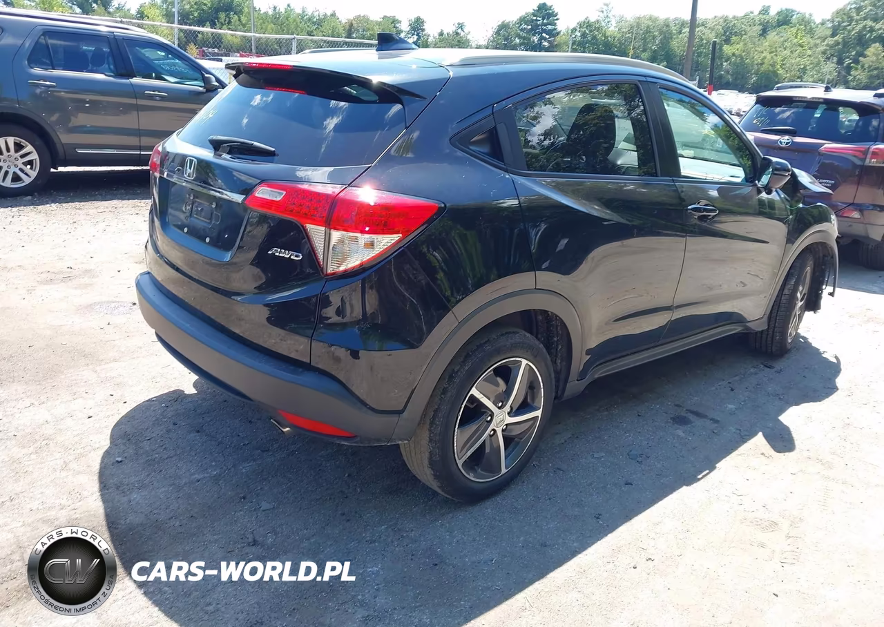 2022 Honda Hr-V Awd Ex VIN:3CZRU6H52NM766924 - 4