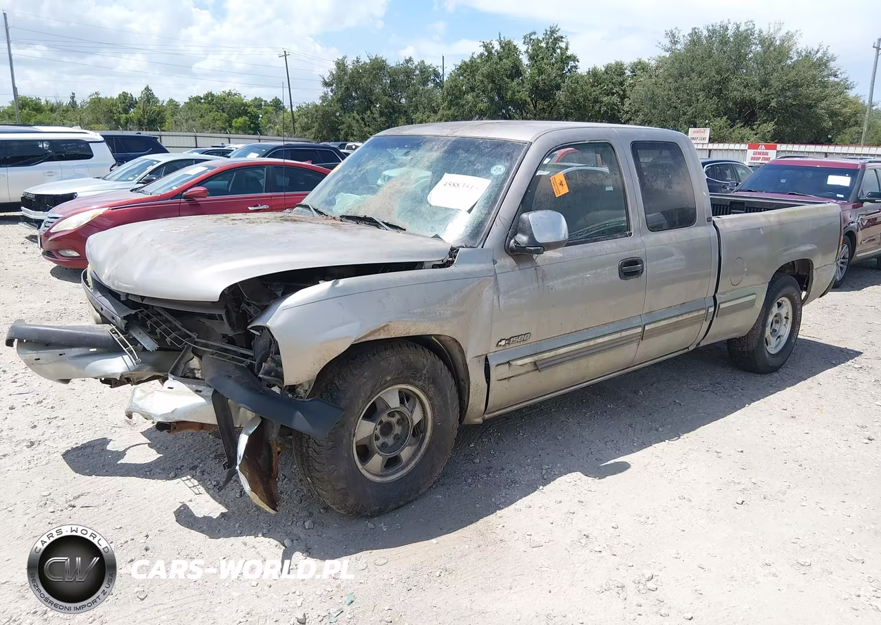 2002 Chevrolet Silverado 1500 Ls VIN:2GCEC19T021230547 - 2