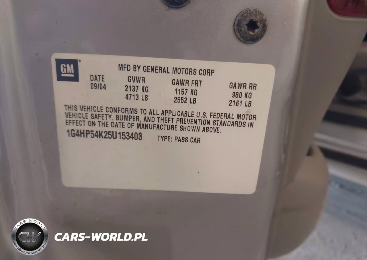 2005 Buick Lesabre Custom VIN:1G4HP54K25U153403 - 9