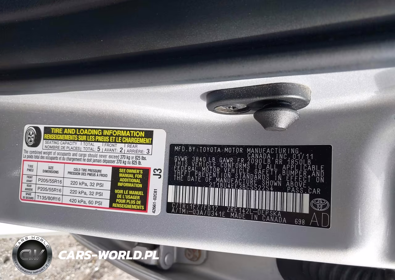 2011 Toyota Corolla S-Le VIN:2T1BU4EE3BC552254 - 9