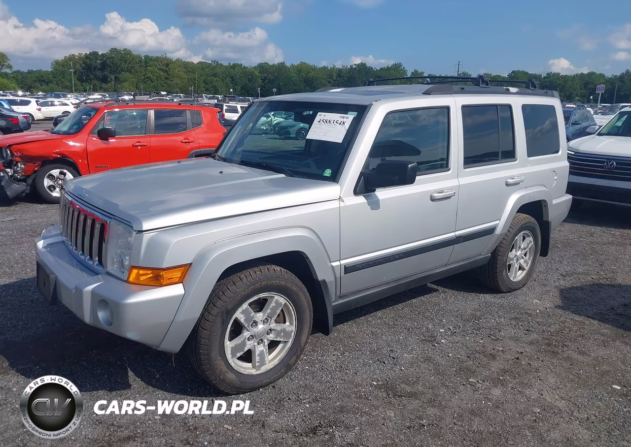 2007 Jeep Commander Sport VIN:1J8HG48K57C570105 - 2