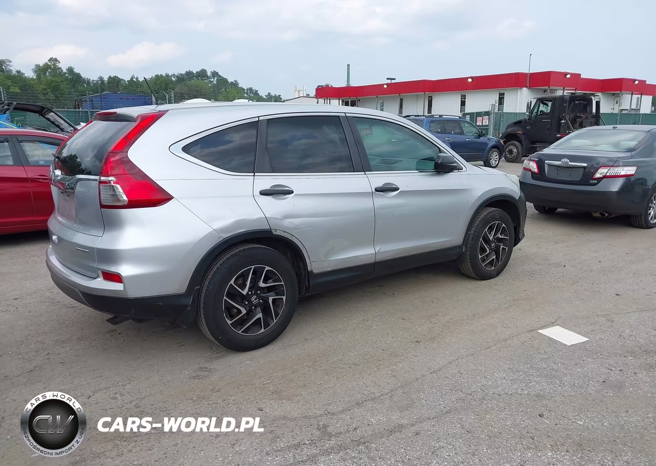 2016 Honda Cr-V Se VIN:2HKRM3H49GH515628 - 4
