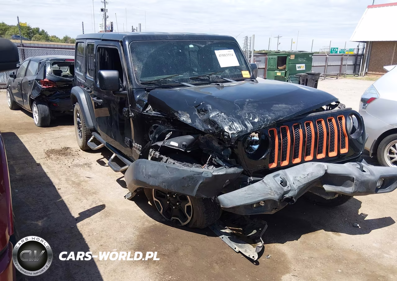 2018 Jeep Wrangler Unlimited Sport 4X4 VIN:1C4HJXDN1JW264633 - 1