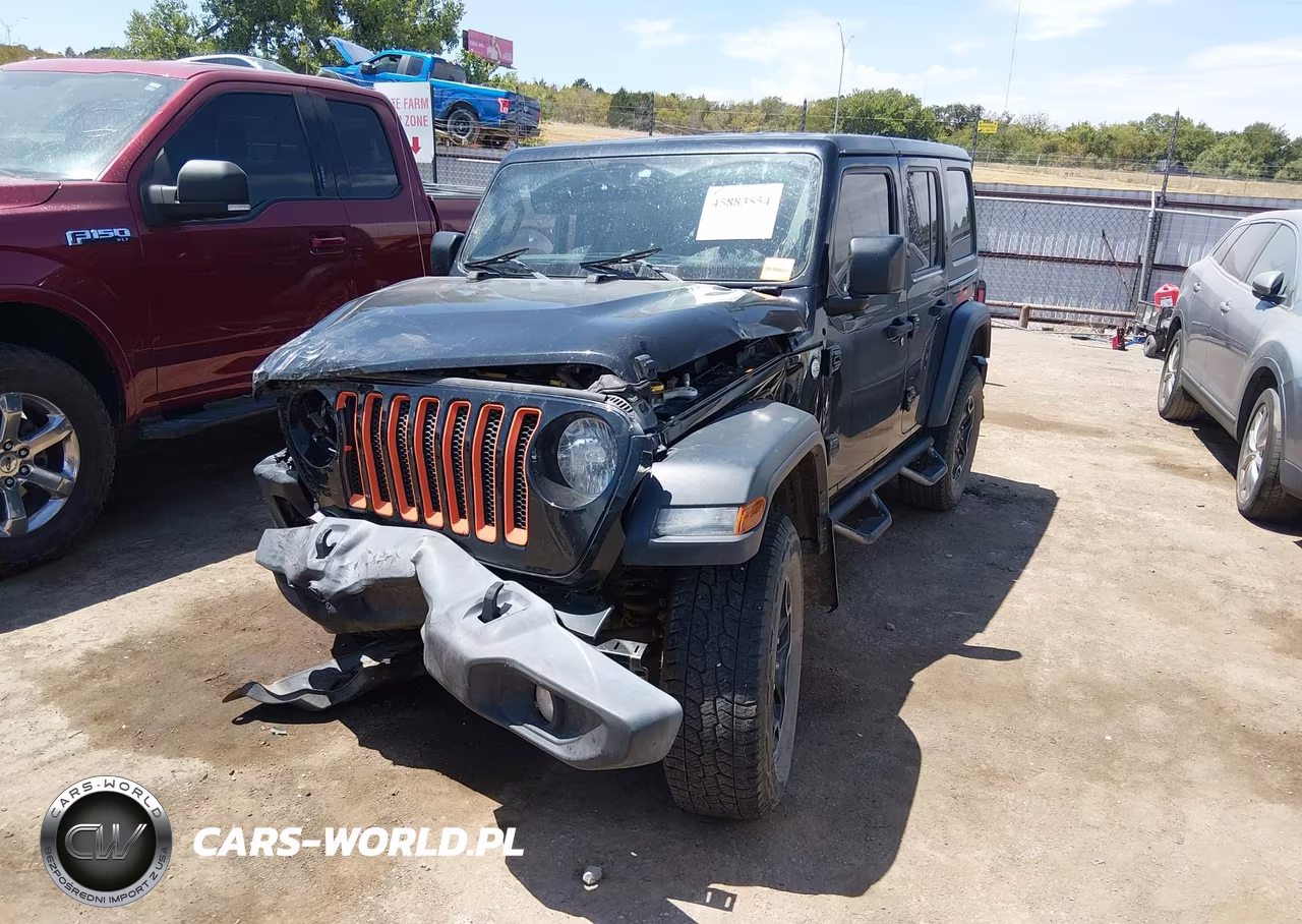 2018 Jeep Wrangler Unlimited Sport 4X4 VIN:1C4HJXDN1JW264633 - 2