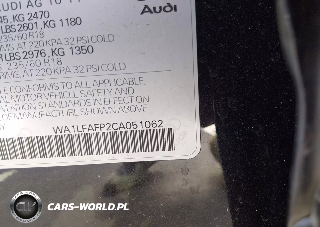 2012 Audi Q5 2.0T Premium VIN:WA1LFAFP2CA051062 - 9