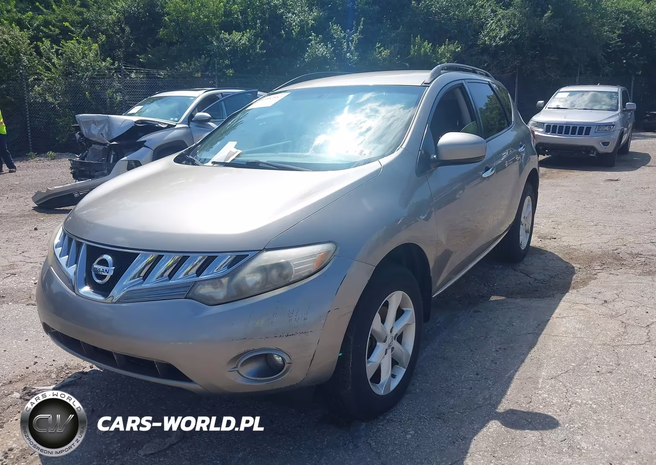 2010 Nissan Murano Sl VIN:JN8AZ1MW6AW103182 - 2