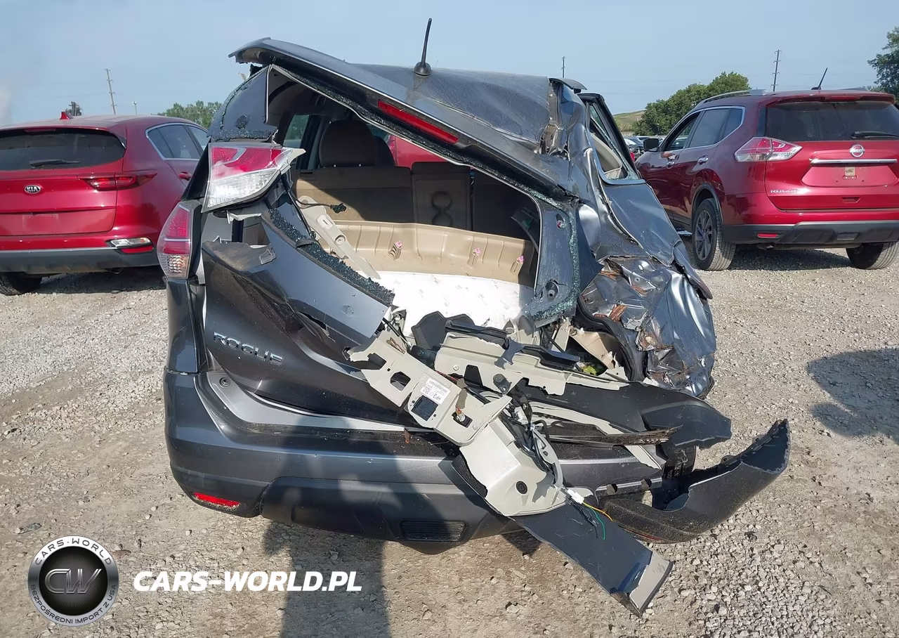 2015 Nissan Rogue S VIN:KNMAT2MV4FP589910 - 16