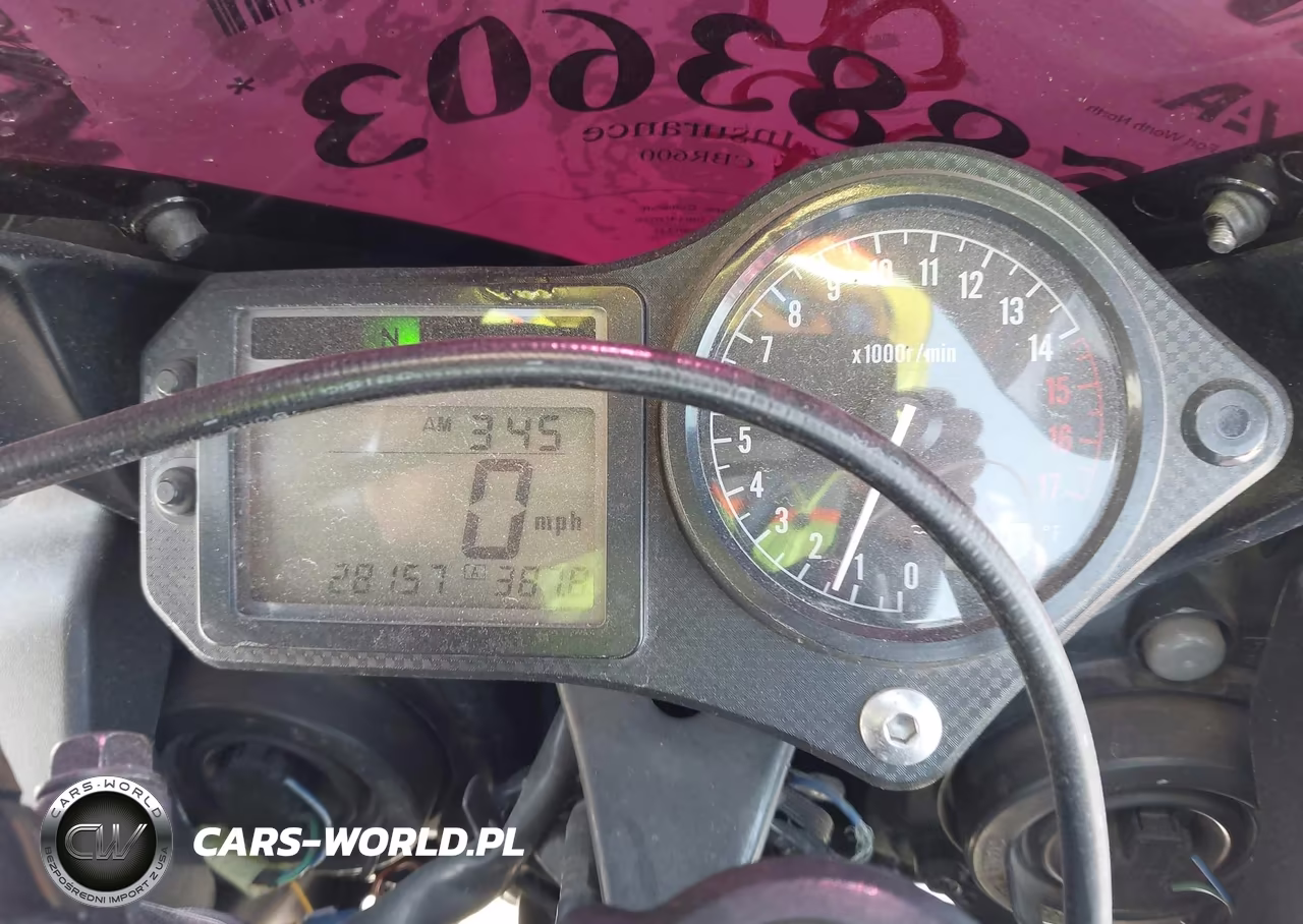 2004 Honda Cbr600 F4 VIN:JH2PC35024M500425 - 7