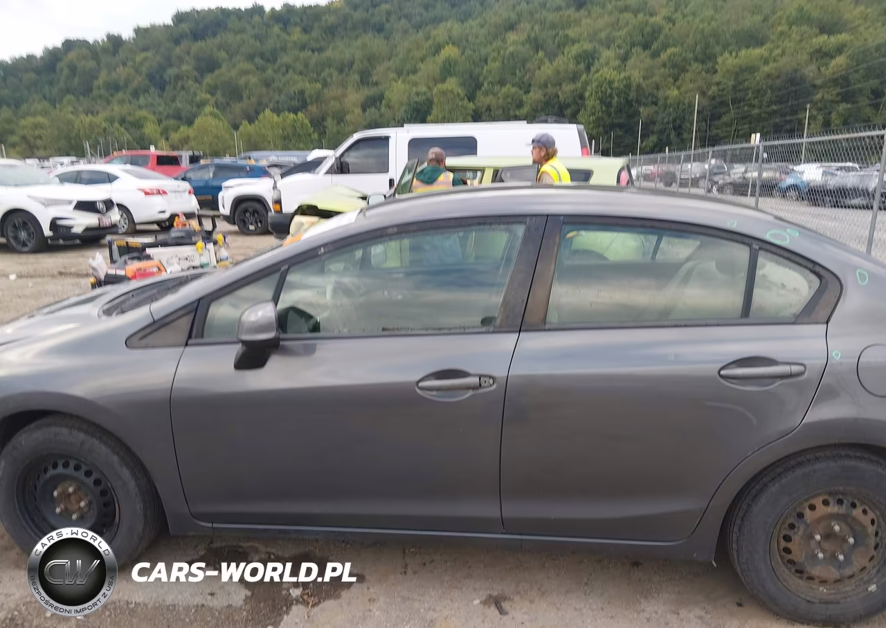 2013 Honda Civic Lx VIN:19XFB2F57DE028135 - 14