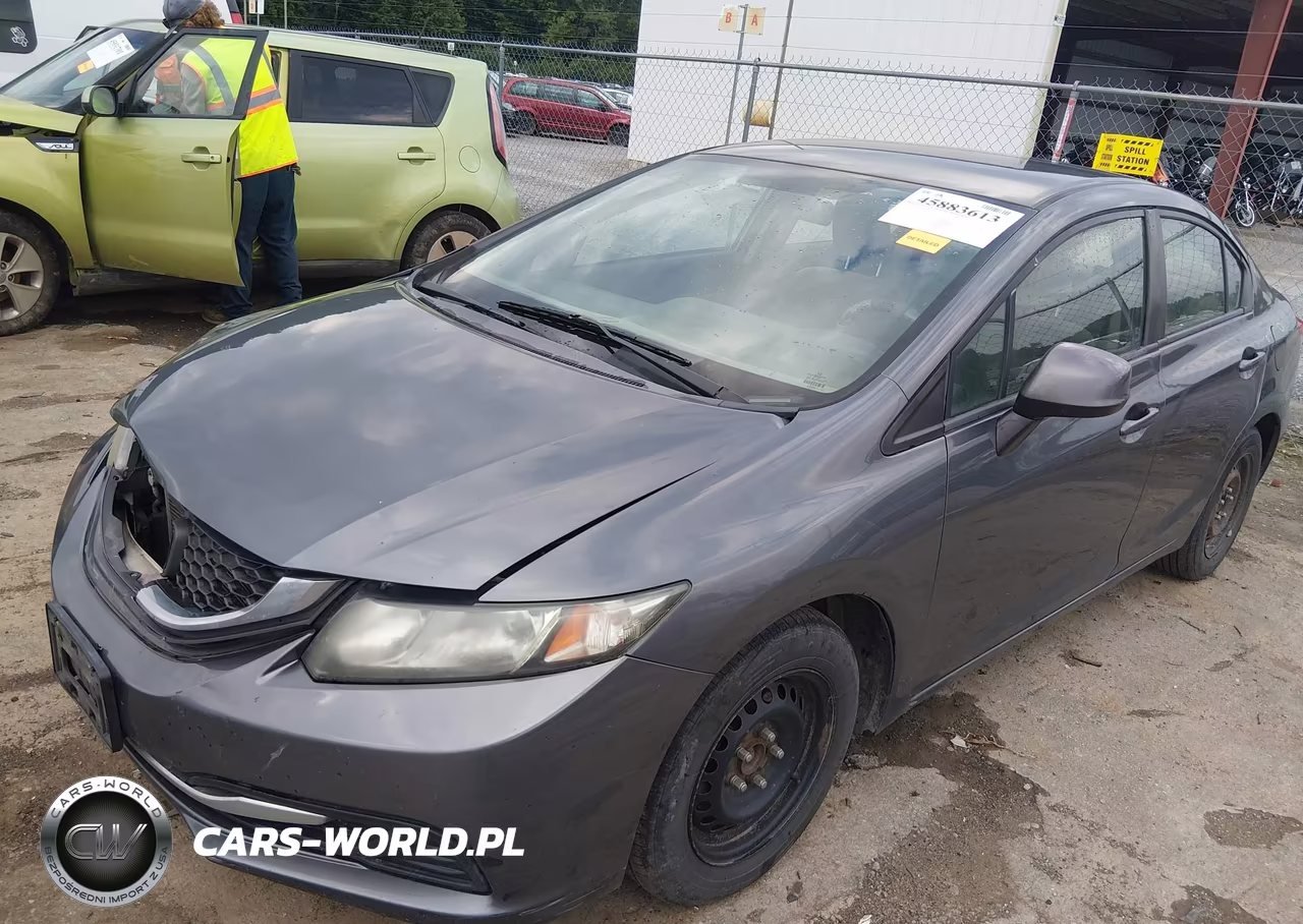 2013 Honda Civic Lx VIN:19XFB2F57DE028135 - 2