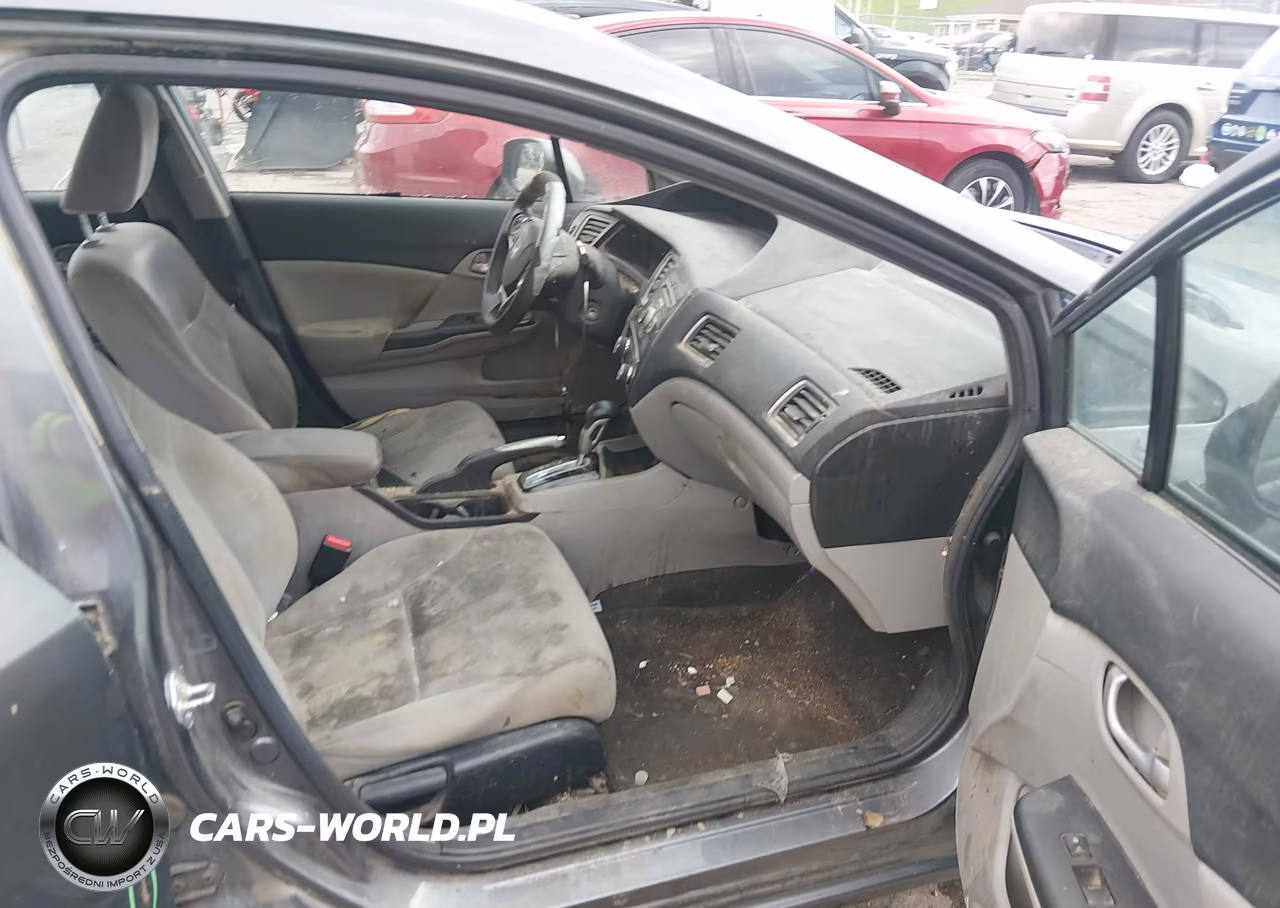 2013 Honda Civic Lx VIN:19XFB2F57DE028135 - 5