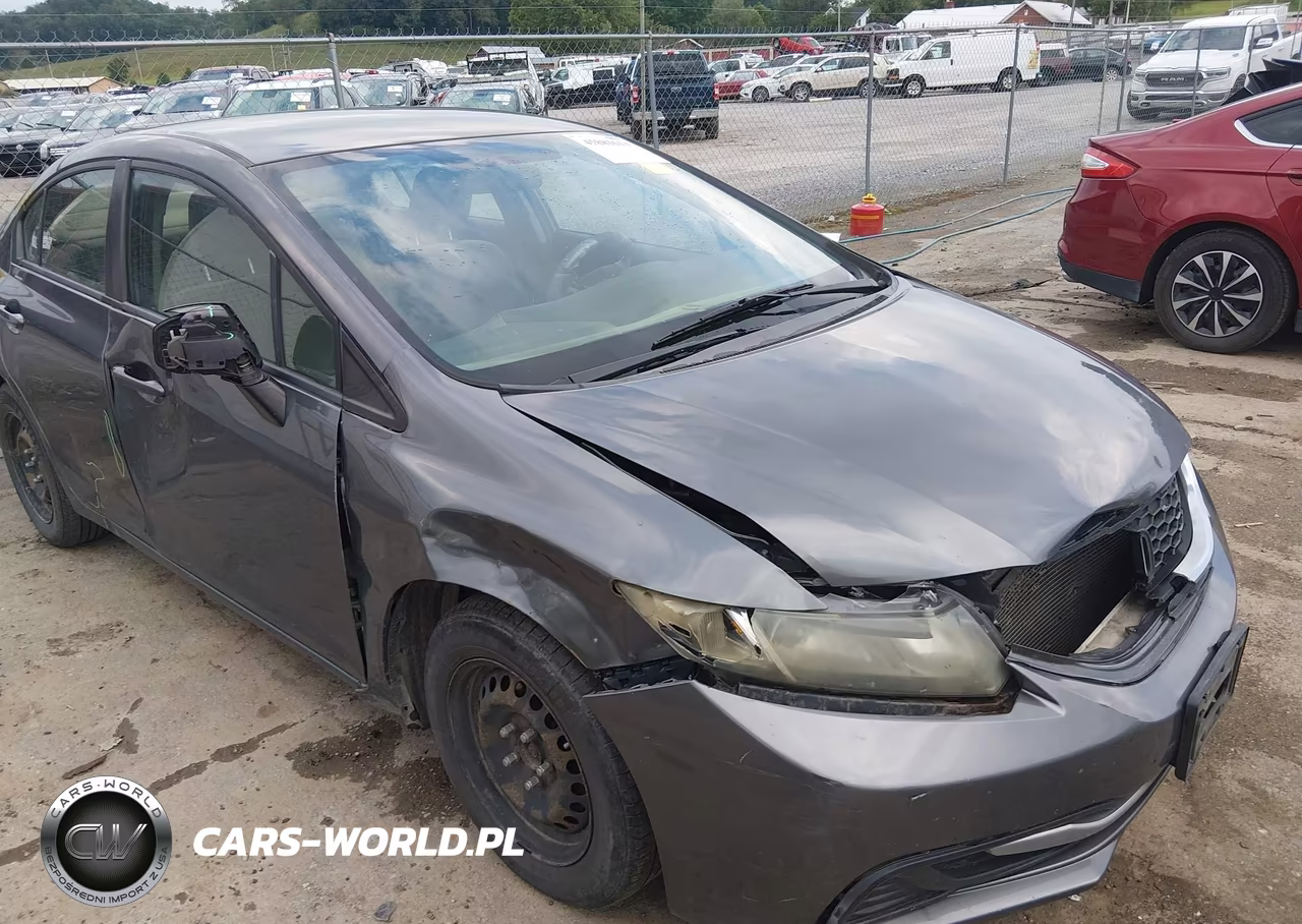 2013 Honda Civic Lx VIN:19XFB2F57DE028135 - 6