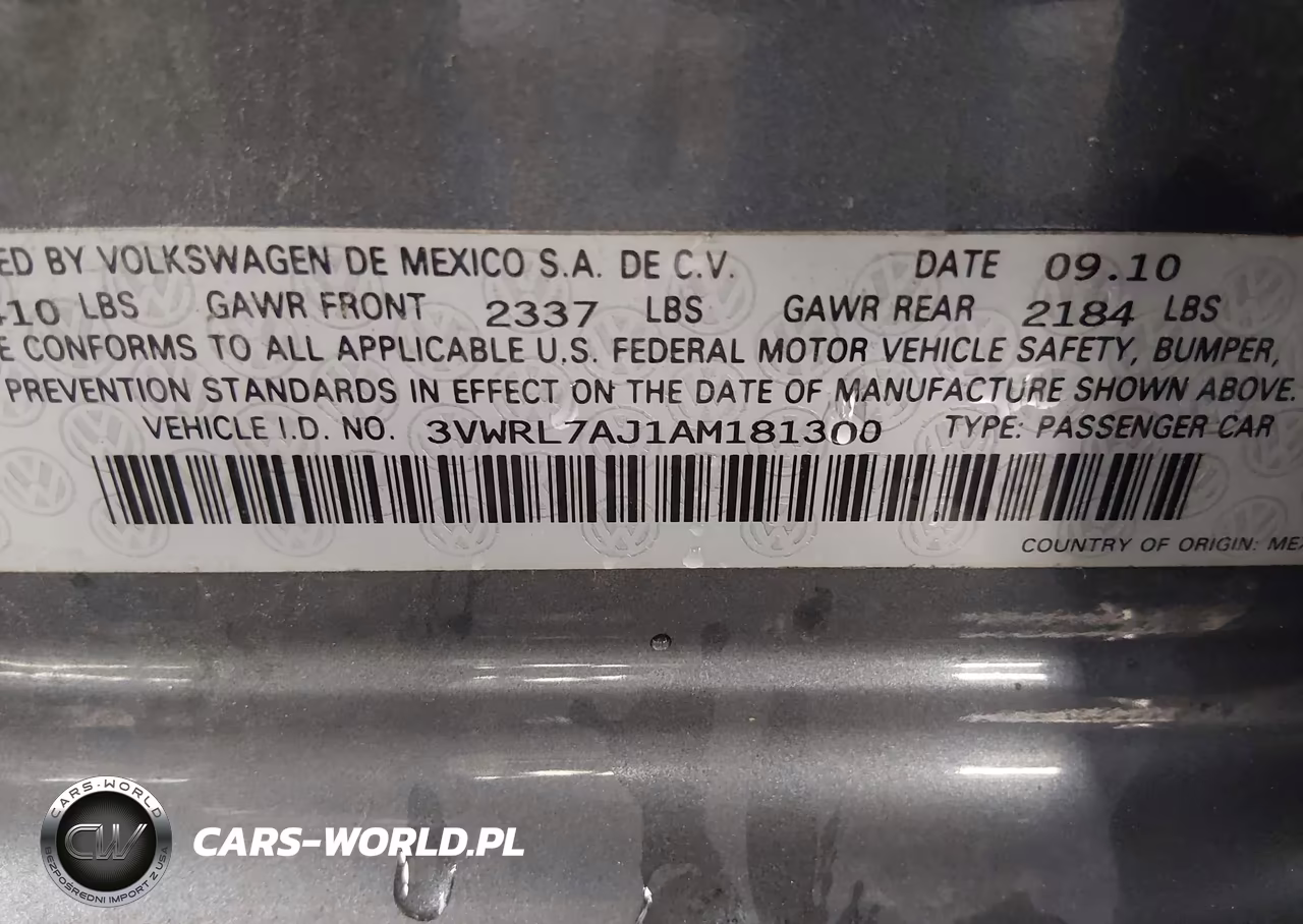 2010 Volkswagen Jetta Tdi VIN:3VWRL7AJ1AM181300 - 9