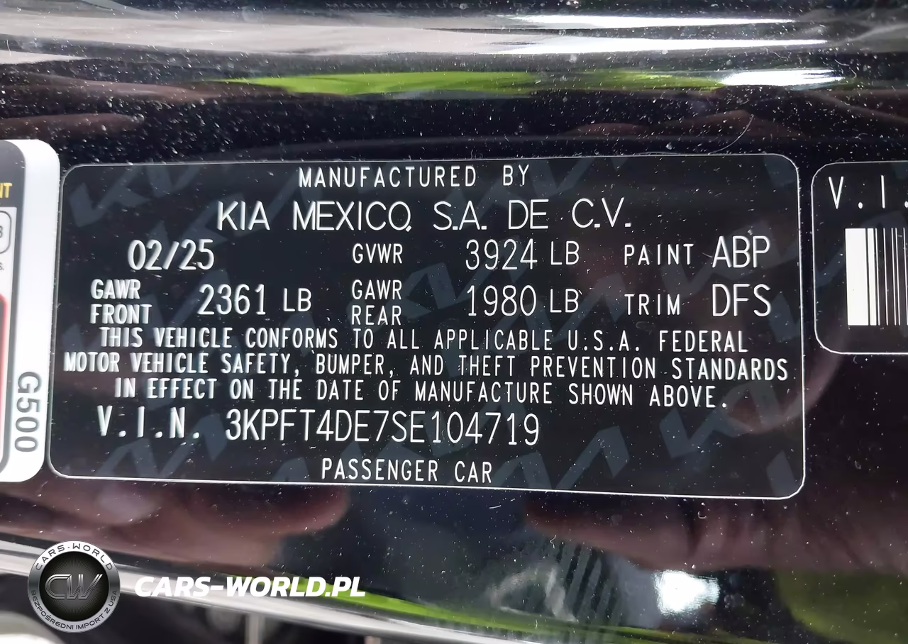 2025 Kia K4 Lxs VIN:3KPFT4DE7SE104719 - 9