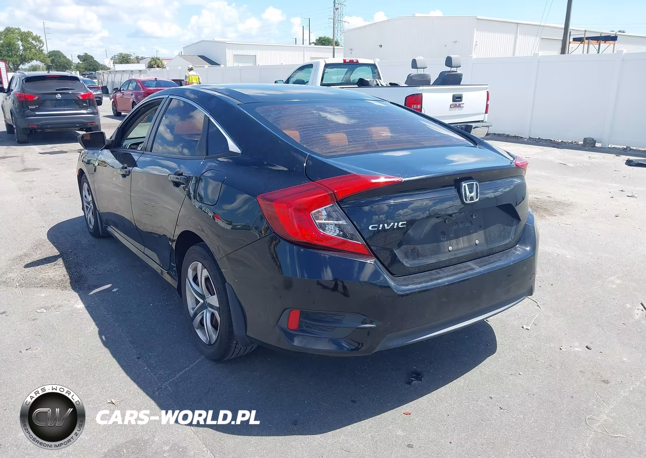 2017 Honda Civic Lx VIN:19XFC2F54HE021517 - 3