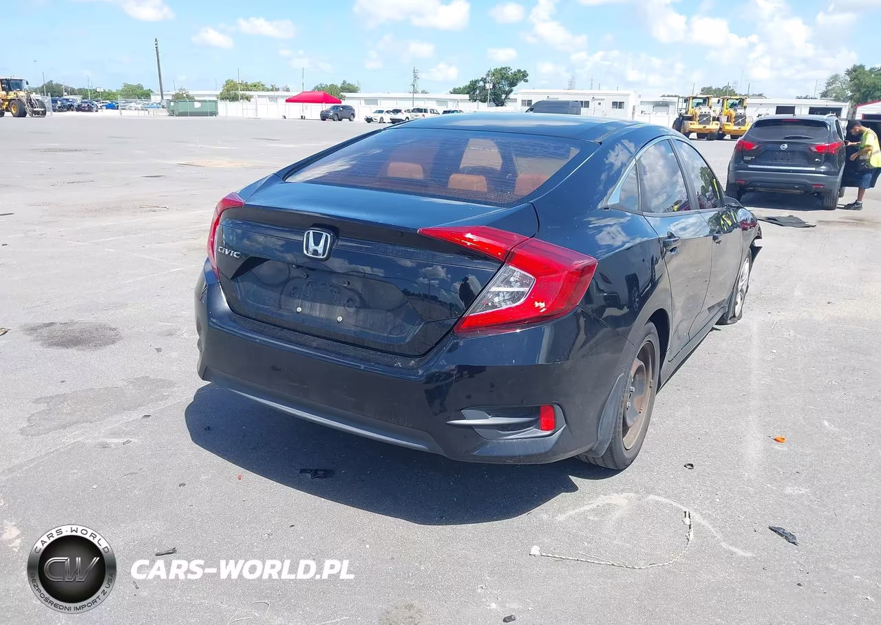 2017 Honda Civic Lx VIN:19XFC2F54HE021517 - 4