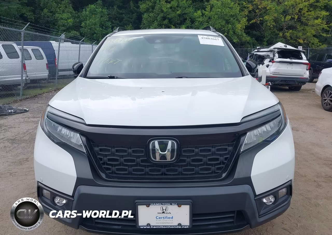 2021 Honda Passport Awd Elite VIN:5FNYF8H04MB028489 - 12