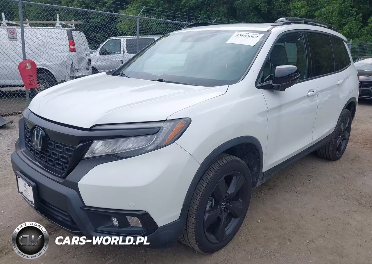 2021 Honda Passport Awd Elite VIN:5FNYF8H04MB028489 - 2