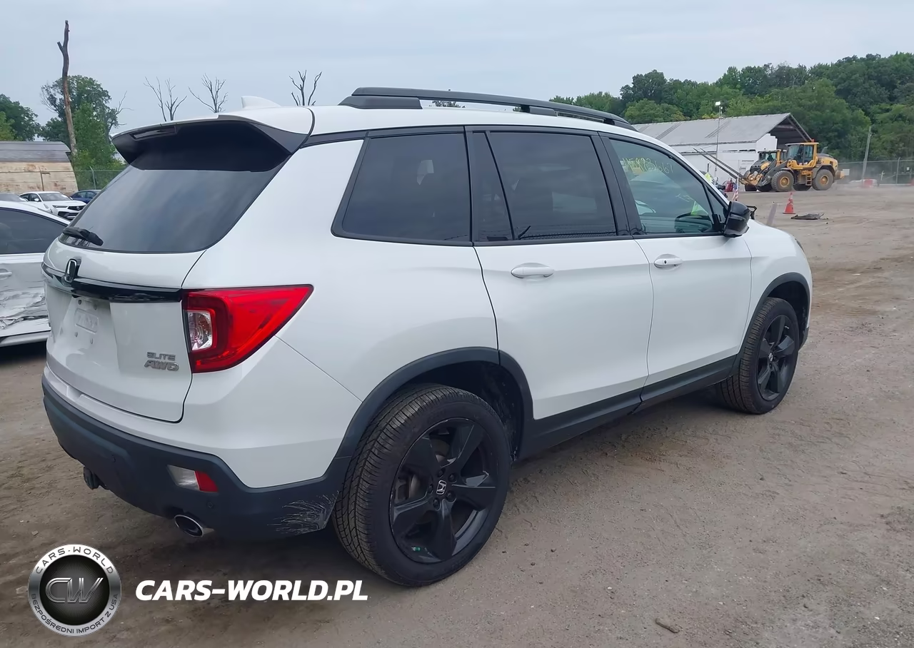 2021 Honda Passport Awd Elite VIN:5FNYF8H04MB028489 - 4
